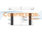 Condenser Fiat-Condenser-CO073
