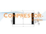 Condenser Nissan-Renault-Condenser-CO165