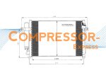 Condenser Hyundai-Condenser-CO187