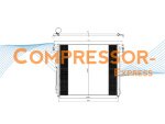 Condenser Nissan-Condenser-CO255