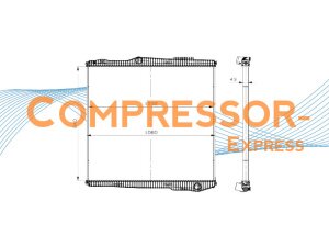 Scania-Radiator-RA1011