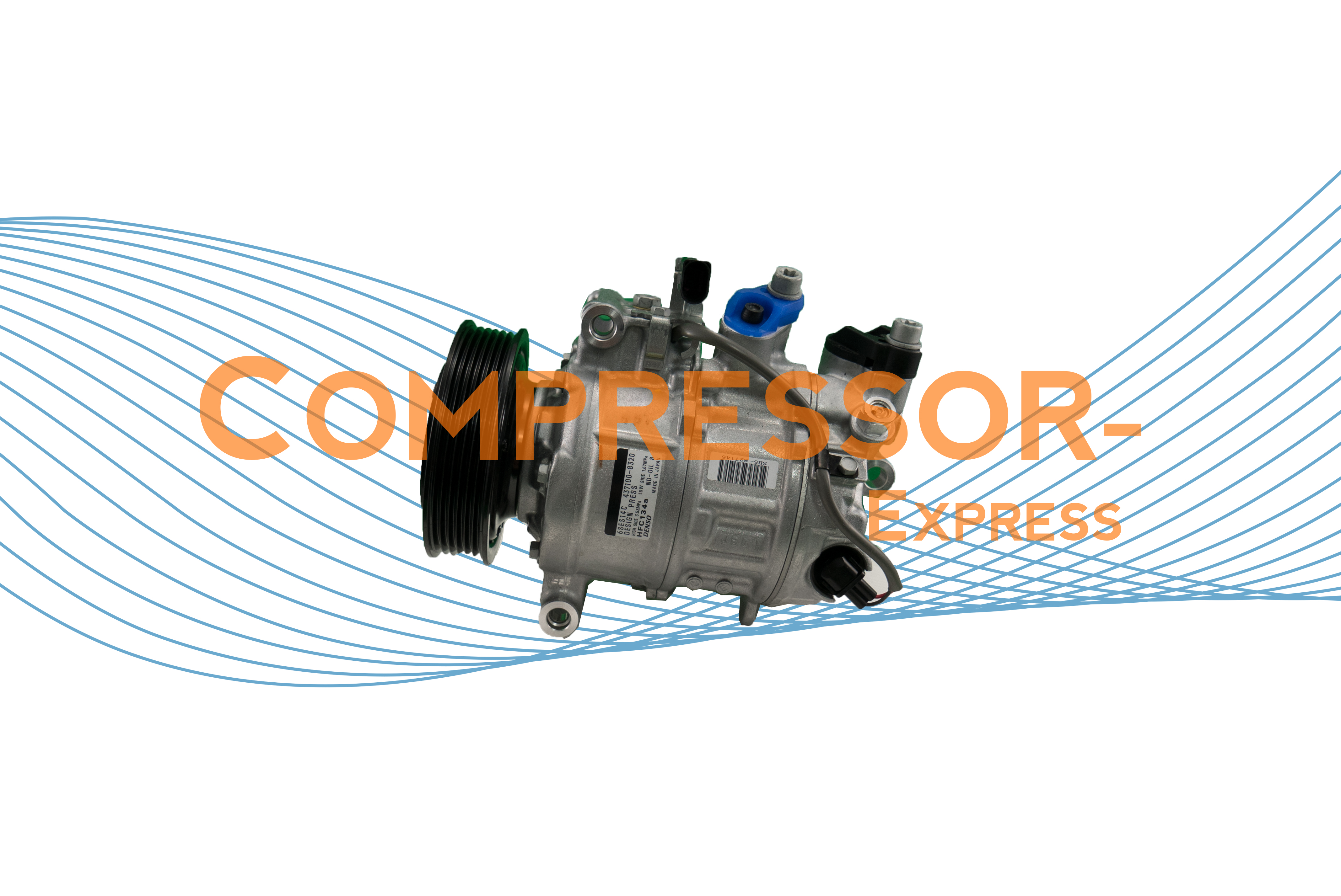 AC.　ページ Denso 6SES14C AC Compressor 447150-4280 8T0260805B
