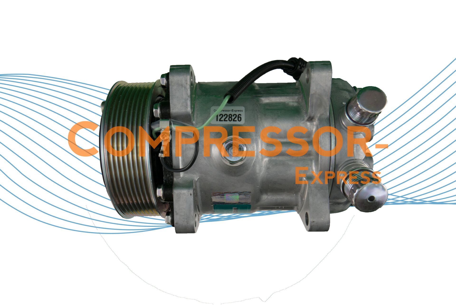 Air Conditioning Compressor MAN TGA Klimakompressor Sanden 6008 MAN  51779707028